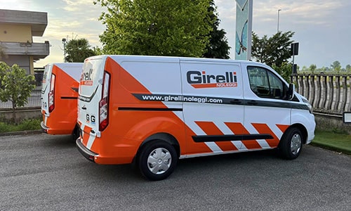 Adesivi pubblicitari furgoni Bergamo